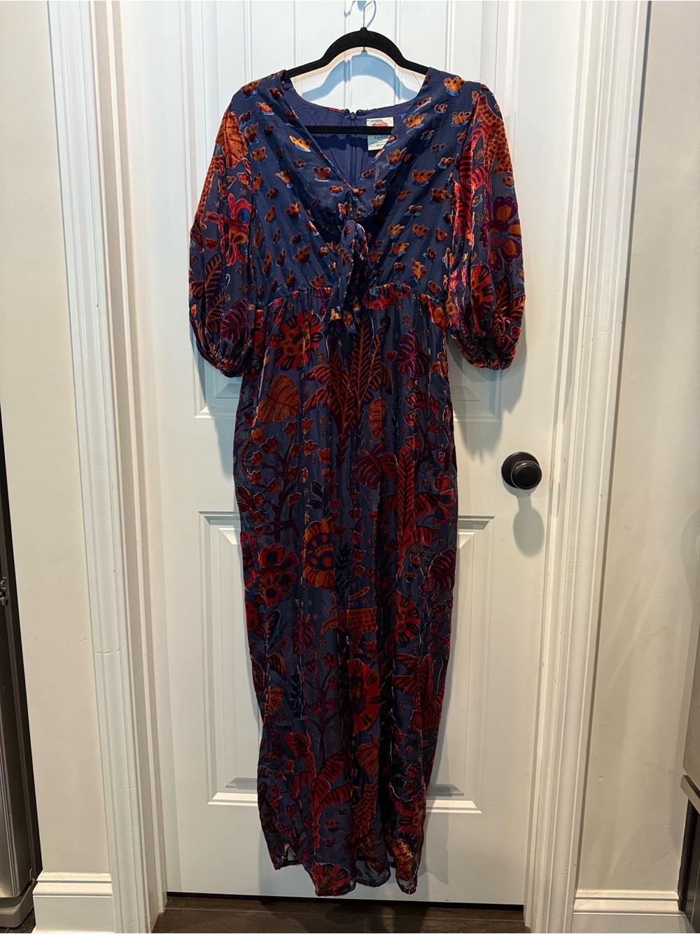 FARM Rio Jaguar Velvet Jumpsuit - Picture 5 of 9